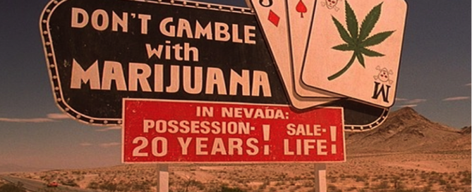 Nevada don't gamble with marijuana