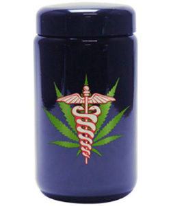 Buy 420 Science UV Stash Jar Medical Leaf X-Large