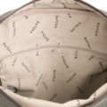 Buy Sativa Hemp Large A4 Shoulder Bag Grey Inside