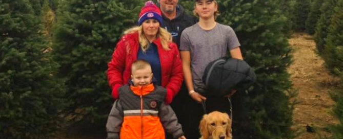 Logan Cruickshank and Family